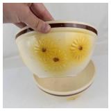 Hull Pottery Sunflower Mixing Bowls (Lot of 2)