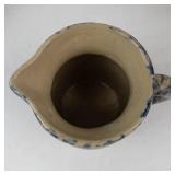 Robinson Ransbottom Pitcher, Studio Art Pottery Pitcher & Yellow Ware Bowls Mixed Lot