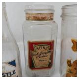 Vintage Glass Jar and Bottle Assortment (Lot of 5)