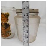 Vintage Glass Jar and Bottle Assortment (Lot of 5)