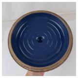 Blue Ceramic Covered Casserole Dish