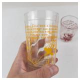 Vintage Hazel Atlas Nursery Rhyme Drinking Glasses (Lot of 2)
