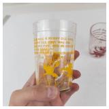 Vintage Hazel Atlas Nursery Rhyme Drinking Glasses (Lot of 2)