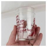 Vintage Hazel Atlas Nursery Rhyme Drinking Glasses (Lot of 2)