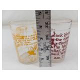 Vintage Hazel Atlas Nursery Rhyme Drinking Glasses (Lot of 2)