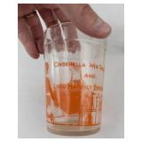 Vintage Hazel Atlas Cinderella & Nursery Rhyme Glass Tumblers (Lot of 2)