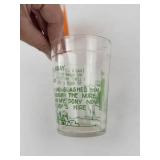 Vintage Hazel Atlas Cinderella & Nursery Rhyme Glass Tumblers (Lot of 2)