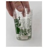 Vintage Hazel Atlas Nursery Rhyme Glasses (Lot of 2)