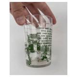Vintage Hazel Atlas Nursery Rhyme Glasses (Lot of 2)