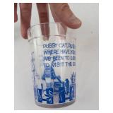 Vintage Hazel Atlas Nursery Rhyme Glasses (Lot of 2)