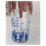 Vintage Hazel Atlas Nursery Rhyme Glasses (Lot of 2)