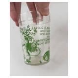Vintage Hazel Atlas Nursery Rhyme Glasses (Lot of 2)
