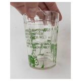 Vintage Hazel Atlas Nursery Rhyme Glasses (Lot of 2)
