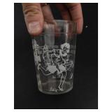 Vintage Hazel Atlas Nursery Rhyme Glasses (Lot of 2)
