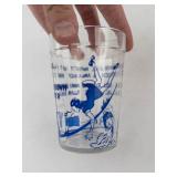 Vintage Hazel Atlas Nursery Rhyme Tumblers (Lot of 2)