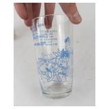 Vintage Hazel-Atlas Nursery Rhyme Juice Glasses (Lot of 2)