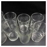 Assorted Floral Drinking Glasses (Lot of 14)