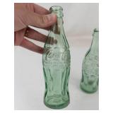 Vintage Minneapolis Coca-Cola Hobbleskirt Bottles (Lot of 2)