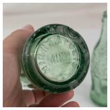 Vintage Minneapolis Coca-Cola Hobbleskirt Bottles (Lot of 2)