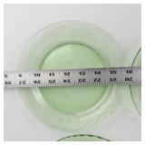 Vintage Pyrex Festiva Spring Green Dinner Plates (Lot of 6)