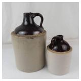Stoneware Crock Jugs (Lot of 2)
