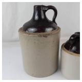 Stoneware Crock Jugs (Lot of 2)