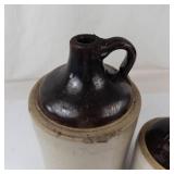 Stoneware Crock Jugs (Lot of 2)