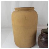 Pottery Jar and Crock Set (Lot of 3)