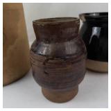 Pottery Jar and Crock Set (Lot of 3)
