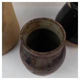 Pottery Jar and Crock Set (Lot of 3)