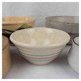 Ceramic Stoneware Bowl & Mug Mixed Lot of 6