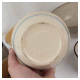 Ceramic Stoneware Bowl & Mug Mixed Lot of 6