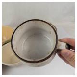 Ceramic Stoneware Bowl & Mug Mixed Lot of 6