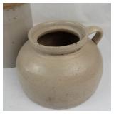 Vintage Stoneware Pottery Vessel Set (4 Pieces)