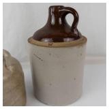 Vintage Stoneware Pottery Vessel Set (4 Pieces)
