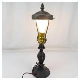 Vintage Ornate Table Lamp - Missing Shade, Bulb Not Included