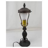 Vintage Ornate Table Lamp - Missing Shade, Bulb Not Included