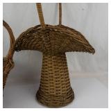 Wicker Basket Trio Mixed Lot