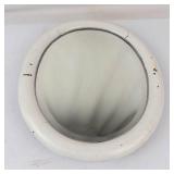 Vintage Mid-Century Wall Mirror With Metal Stand