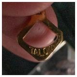 Vintage Talon Black Structured Kiss-Lock Handbag