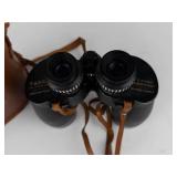 Vintage Tasco 7x50 Binoculars With Leather Case