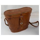 Vintage Tasco 7x50 Binoculars With Leather Case
