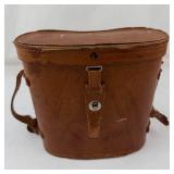 Vintage Tasco 7x50 Binoculars With Leather Case