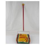 Vintage Fisher-Price Musical Sweeper #225 Musical Toy