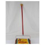Vintage Fisher-Price Musical Sweeper #225 Musical Toy