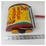 Vintage Fisher-Price Musical Sweeper #225 Musical Toy