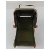 Vintage Fibro Toy Miniature Doll Carriage