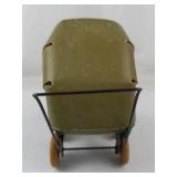 Vintage Fibro Toy Miniature Doll Carriage