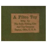 Vintage Fibro Toy Miniature Doll Carriage