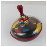 Vintage Metal Circus Spinning Top